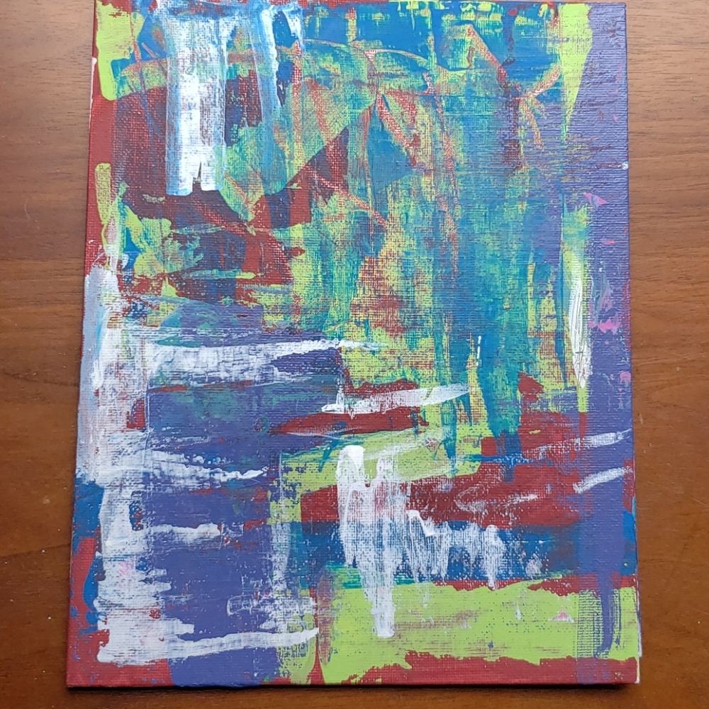 Handmade Wall Art! Painting! Acrylic on Canvas Board